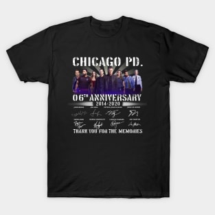 Chicago Pd 60Th Anniversary 2014 2020 Thank You T-Shirt